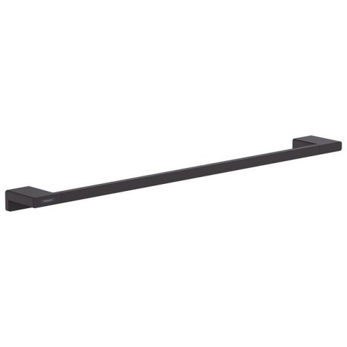 Купить купить держатель полотенца 648 мм, addstoris hansgrohe, 41747670 цвет: черный