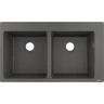 Купить купить раковина для кухни, врезная, с двумя чашами 370/370, s51 hansgrohe, 43316290 цвет: серый