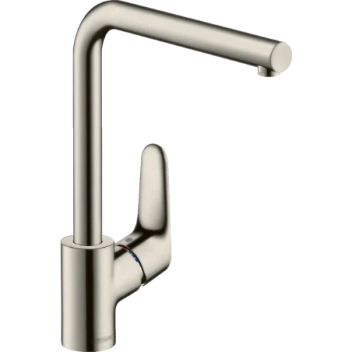 Купить купить смеситель для кухни, eco, focus m41 hansgrohe, 31827800 цвет: нержавеющая сталь