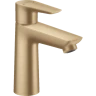 Купить купить смеситель для раковины без сливного гарнитура, talis e hansgrohe, 71712140 цвет: бронза