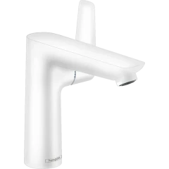 Смеситель для раковины со сливным гарнитуром, Talis E Hansgrohe, 71754700 цвет: белый