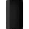Купить купить настенный короб с открытой рамой, 30х15х10 см, xtrastoris minimalistic hansgrohe, 56070670 цвет: черный