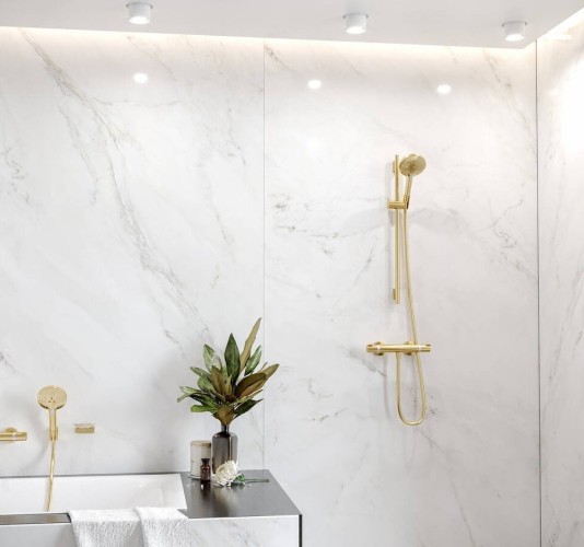 Купить купить ручной душ, raindance select s hansgrohe, 26530990 цвет: золото