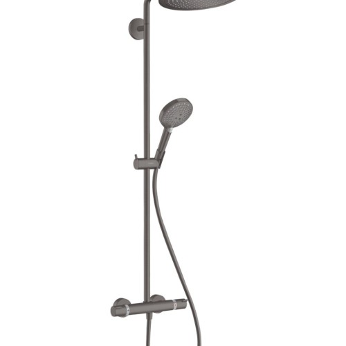 Купить купить душевая система с термостатом, croma select s hansgrohe, 26890340 цвет: серый