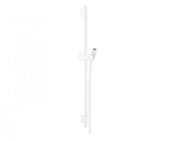 Душевая штанга S Puro 65см со шлангом, Unica Hansgrohe, 28632700 цвет: белый