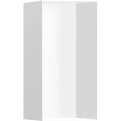 Настенный короб с открытой рамой, 30х15х14 см, XtraStoris Minimalistic Hansgrohe, 56076700 цвет: белый