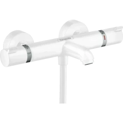 Смеситель для ванны с термостатом, Ecostat Comfort Hansgrohe, 13114700 цвет: белый
