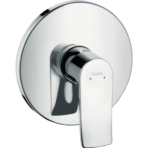 Купить купить смеситель для душа скрытого монтажа, metris hansgrohe, 31652000 цвет: хром
