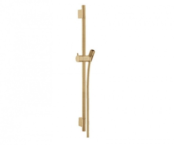 Купить купить душевая штанга s puro 65см со шлангом, unica hansgrohe, 28632140 цвет: бронза