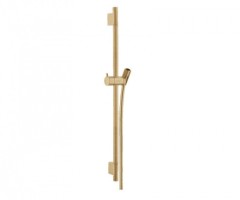 Душевая штанга S Puro 65см со шлангом, Unica Hansgrohe, 28632140 цвет: бронза