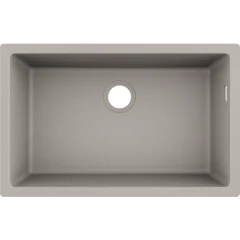 Раковина для кухни, интегрированная, S51 Hansgrohe, 43432380 цвет: серый