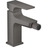 Купить купить смеситель для биде со сливным клапаном push-open, metropol hansgrohe, 32520340 цвет: черный