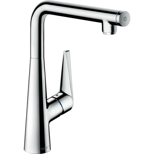 Купить купить смеситель для кухни, с поворотным изливом, eco, talis select m51 hansgrohe, 72825000 цвет: хром
