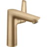 Купить купить смеситель для раковины со сливным гарнитуром, talis e hansgrohe, 71754140 цвет: бронза