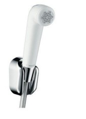 Гигиенический душ с держателем и шлангом 125см, Hansgrohe, 32127000 цвет: хром