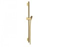 Купить купить душевая штанга s puro 65см со шлангом, unica hansgrohe, 28632990 цвет: золото