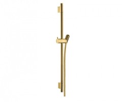 Душевая штанга S Puro 65см со шлангом, Unica Hansgrohe, 28632990 цвет: золото