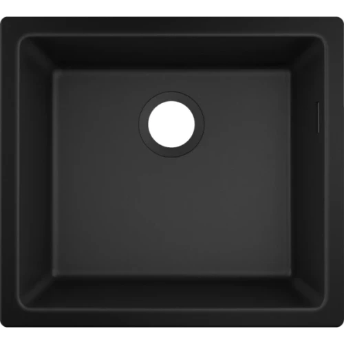 Купить купить раковина для кухни, интегрированная, s51 hansgrohe, 43431170 цвет: черный