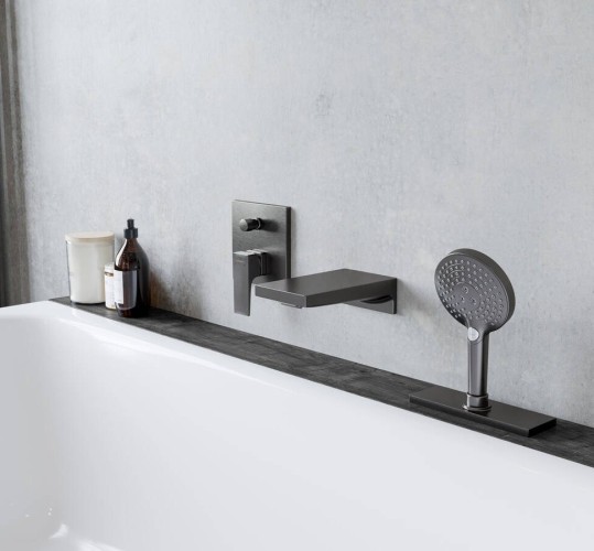 Купить купить ручной душ, raindance select s hansgrohe, 26530340 цвет: серый