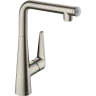 Купить купить смеситель для кухни, с поворотным изливом, talis select m51 hansgrohe, 72820800 цвет: нержавеющая сталь