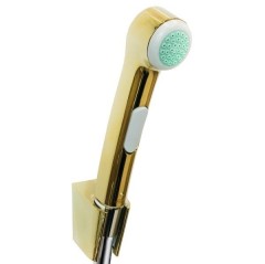 Гигиенический душ с держателем и шлангом 125см, Hansgrohe, 32129990 цвет: золото