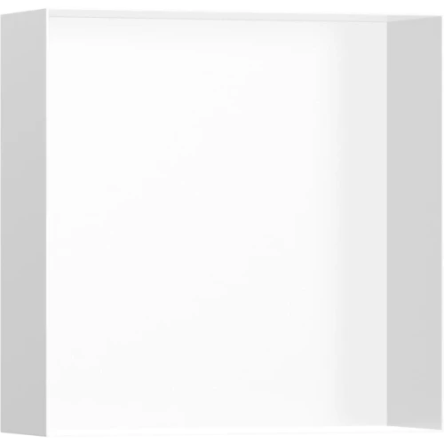 Купить купить настенный короб с открытой рамой, 30х30х10 см, xtrastoris minimalistic hansgrohe, 56073700 цвет: белый