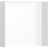 Купить купить настенный короб с открытой рамой, 30х30х10 см, xtrastoris minimalistic hansgrohe, 56073700 цвет: белый