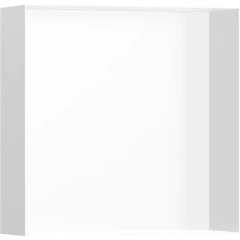 Настенный короб с открытой рамой, 30х30х10 см, XtraStoris Minimalistic Hansgrohe, 56073700 цвет: белый