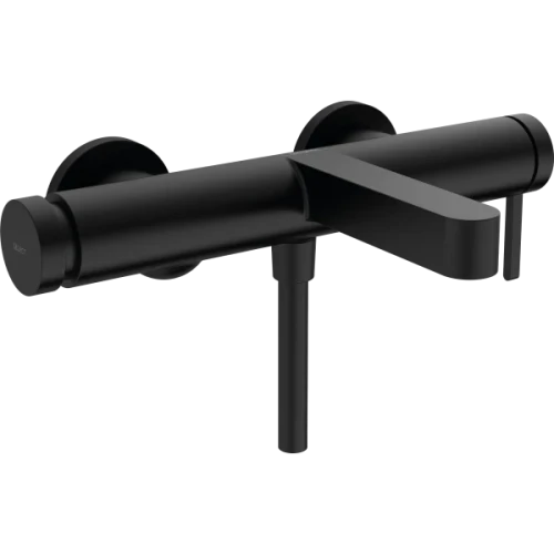 Купить купить смеситель для ванны, finoris hansgrohe, 76420670 цвет: черный