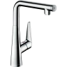 Купить купить смеситель для кухни, с поворотным изливом, talis select m51 hansgrohe, 72820000 цвет: хром