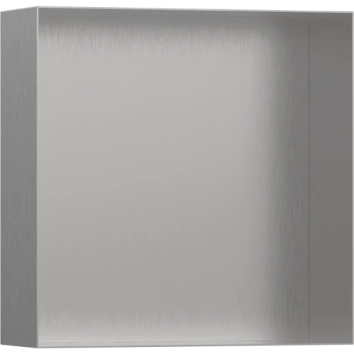 Купить купить настенный короб с открытой рамой, 30х30х10 см, xtrastoris minimalistic hansgrohe, 56073800 цвет: нержавеющая сталь