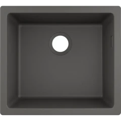 Раковина для кухни, интегрированная, S51 Hansgrohe, 43431290 цвет: серый