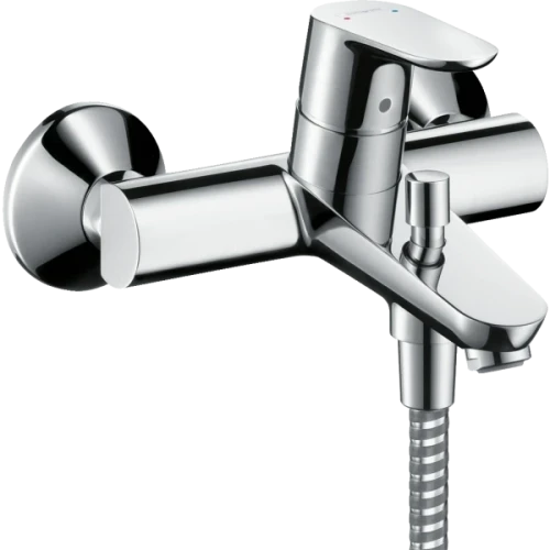 Купить купить смеситель для ванны, focus hansgrohe, 31940000 цвет: хром