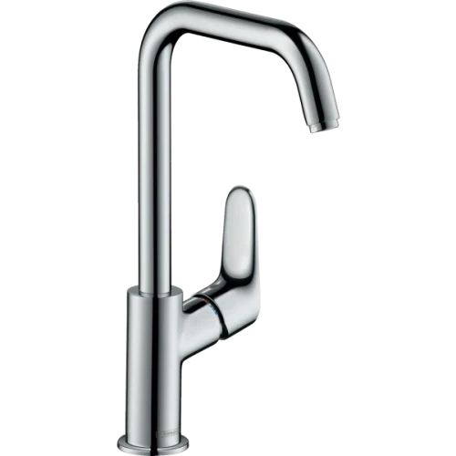 Купить купить смеситель для раковины с поворотным изливом, focus hansgrohe, 31609000 цвет: хром