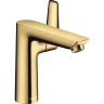 Купить купить смеситель для раковины со сливным гарнитуром, talis e hansgrohe, 71754990 цвет: золото