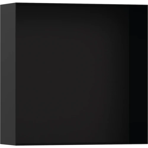 Купить купить настенный короб с открытой рамой, 30х30х10 см, xtrastoris minimalistic hansgrohe, 56073670 цвет: черный