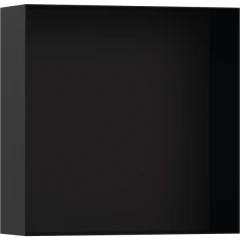 Настенный короб с открытой рамой, 30х30х10 см, XtraStoris Minimalistic Hansgrohe, 56073670 цвет: черный