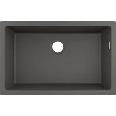 Раковина для кухни, интегрированная, S51 Hansgrohe, 43432290 цвет: серый