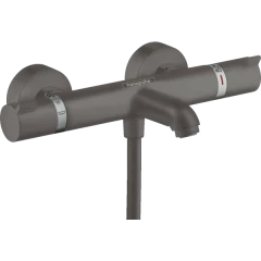 Смеситель для ванны с термостатом, Ecostat Comfort Hansgrohe, 13114340 цвет: черный