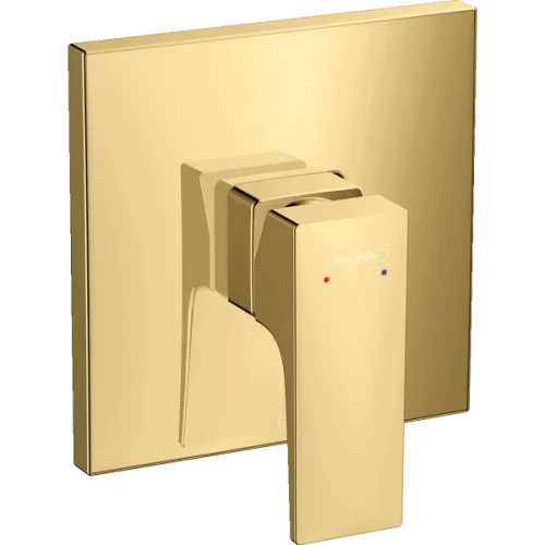 Купить купить смеситель для душа скрытого монтажа, metropol hansgrohe, 32565990 цвет: золото