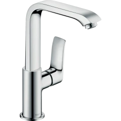 Смеситель для раковины с поворотным изливом, Metris Hansgrohe, 31081000 цвет: хром