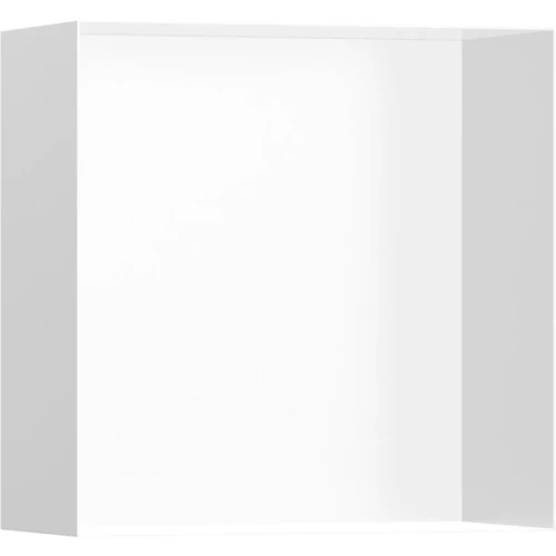 Купить купить настенный короб с открытой рамой, 30х30х14 см, xtrastoris minimalistic hansgrohe, 56079700 цвет: белый