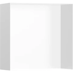 Настенный короб с открытой рамой, 30х30х14 см, XtraStoris Minimalistic Hansgrohe, 56079700 цвет: белый