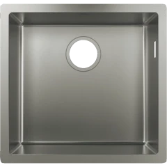 Раковина для кухни, интегрированная, S71 Hansgrohe, 43425800 цвет: нержавеющая сталь