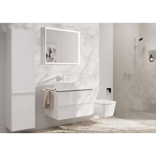 Купить купить смеситель для раковины ecosmart+, tecturis e hansgrohe, 73072700 цвет: белый