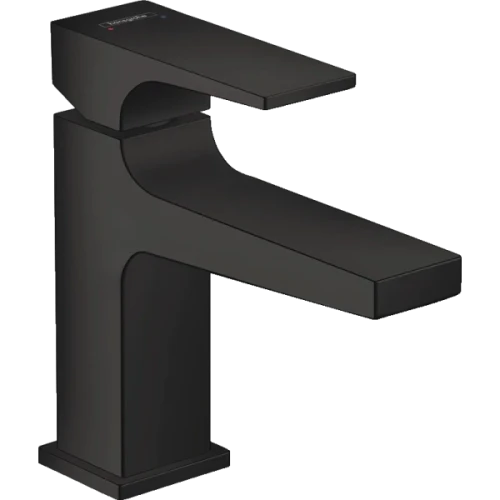Купить купить смеситель для раковины, metropol hansgrohe, 32500670 цвет: черный