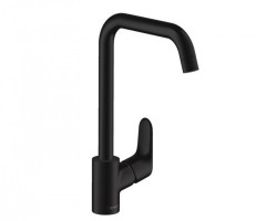 Смеситель для кухни, Focus E2 Hansgrohe, 31820670 цвет: черный