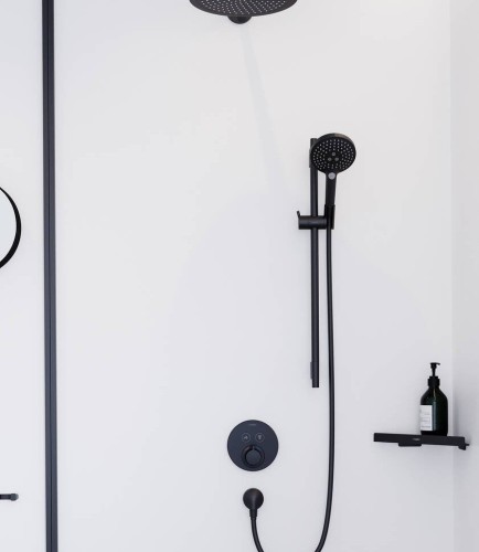 Купить купить ручной душ, raindance select s hansgrohe, 26530670 цвет: черный