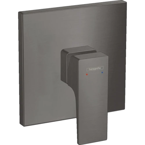 Купить купить смеситель для душа скрытого монтажа, metropol hansgrohe, 32565340 цвет: черный