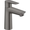 Купить купить смеситель для раковины со сливным гарнитуром, talis e hansgrohe, 71710340 цвет: черный